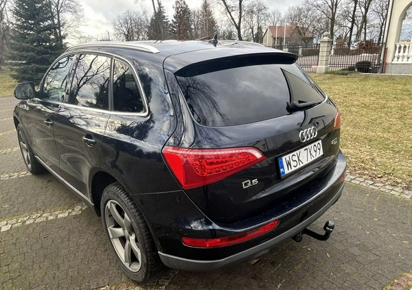 Audi Q5 cena 39900 przebieg: 266000, rok produkcji 2009 z Międzychód małe 154